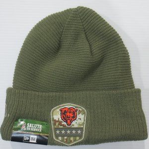 New Era Salute to Service Chicago Bears Knit Beanie
